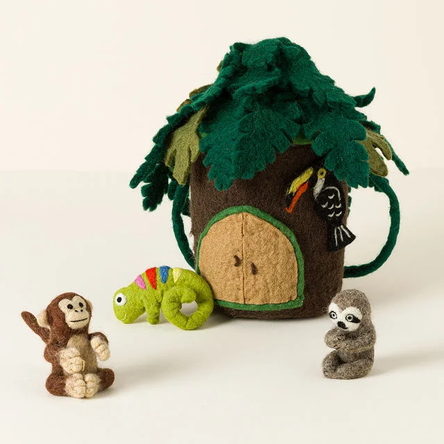 Jungle Jamboree Take Along Finger Puppets