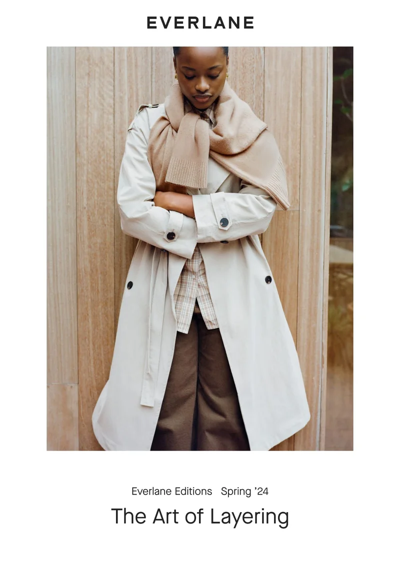 [EVERLANE][IMAGE]Everlane Editions Spring '24 The Art of Layering