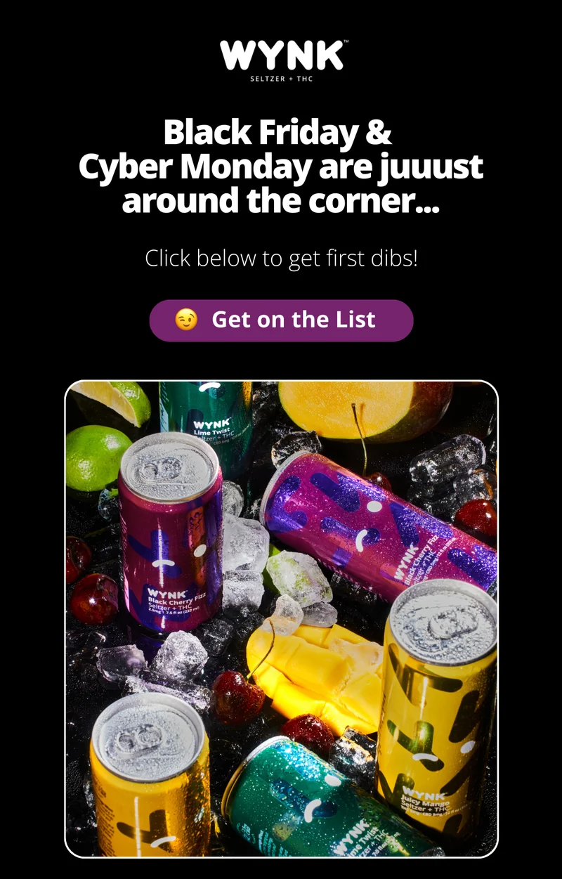 Black Friday & Cyber Monday Are Coming....
