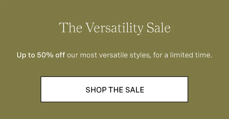 The Versatility Sale