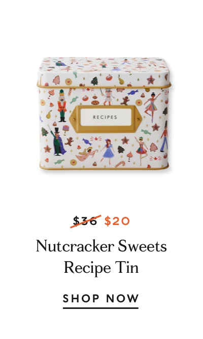 Nutcracker Sweets Recipe Tin
