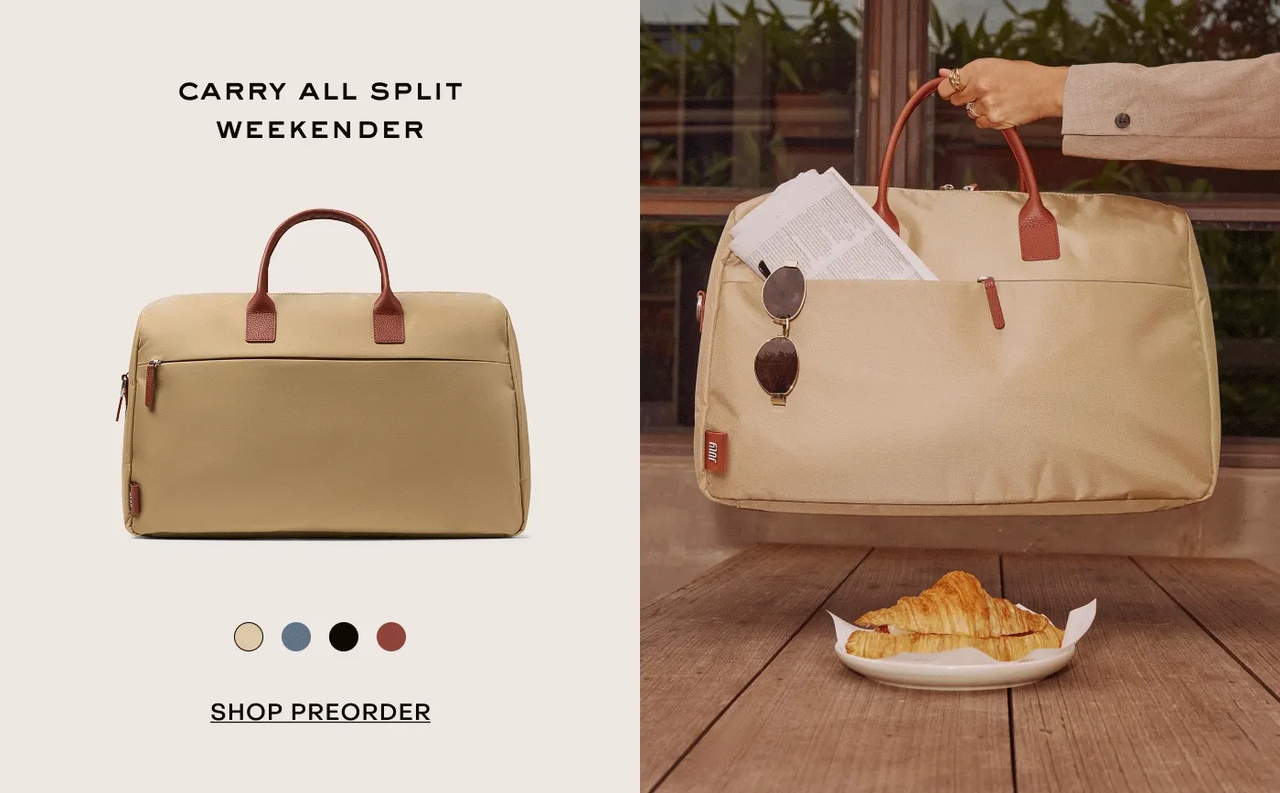 carry all split weekender