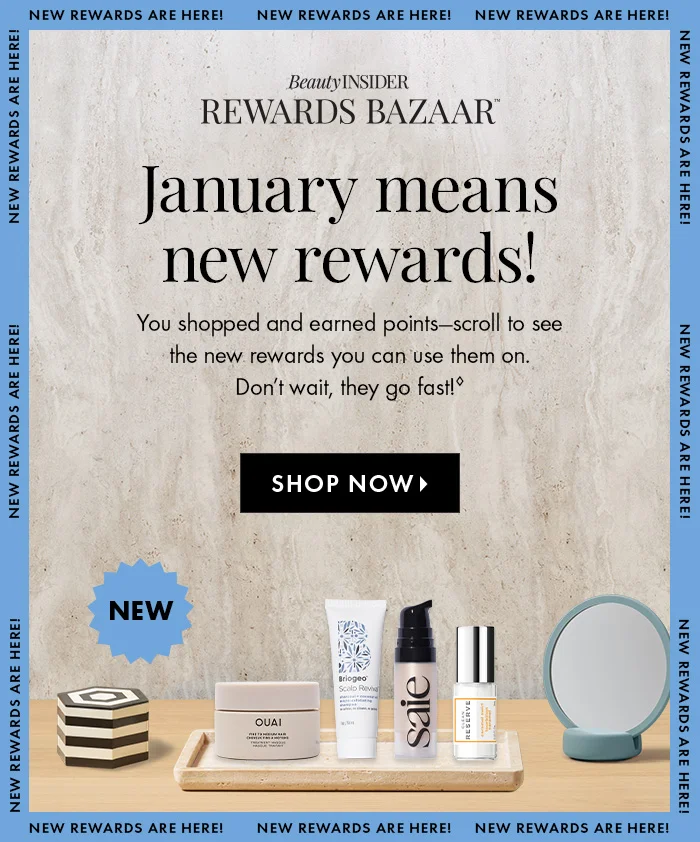 January means new rewards