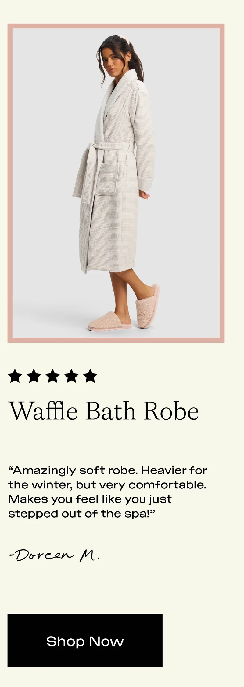 Waffle Bath Robe - Shop Now