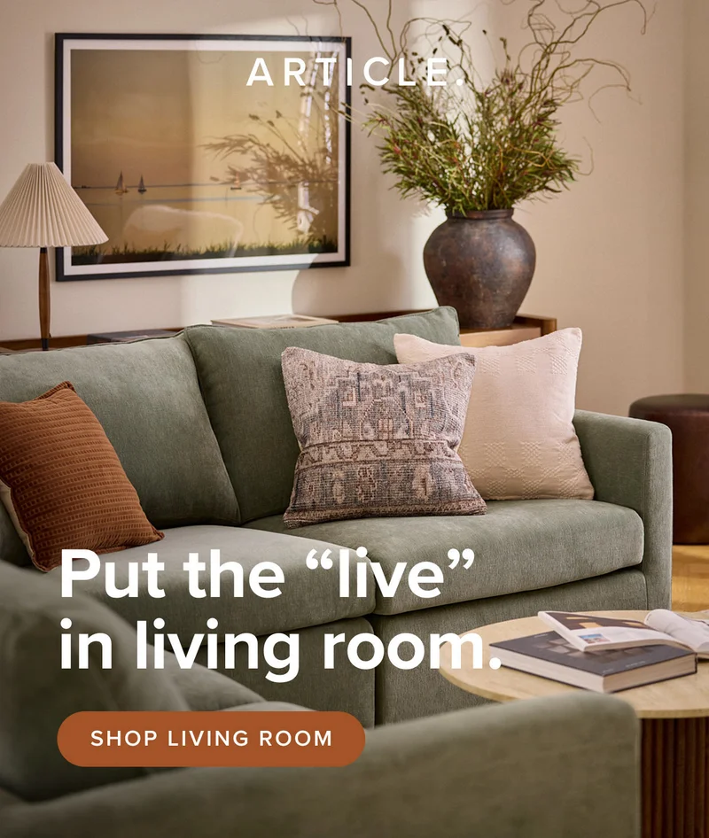 Put the live back in living room: shop living room.