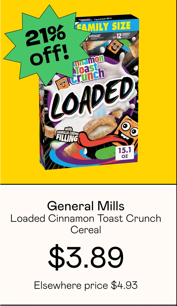 Loaded Cinnamon Toast Crunch Cereal