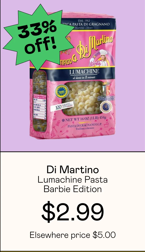 Lumachine Pasta - Barbie Edition