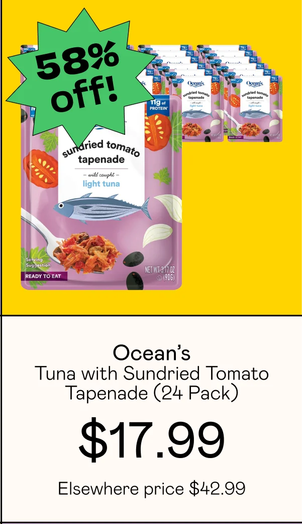 Tuna with Sundried Tomato Tapenade (24 Pack)