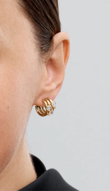 Pandora Valentine's Day earrings