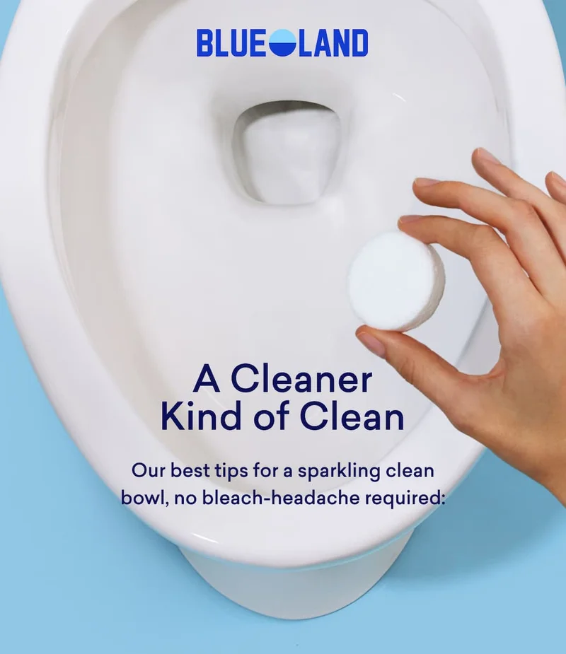 Get a cleaner kind of clean with our plastic-free Toilet Bowl Cleaner Tablets!