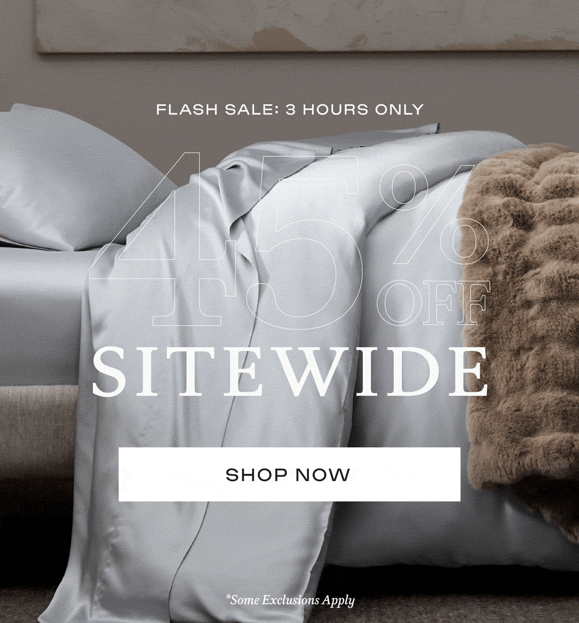 45% OFF SITEWIDE