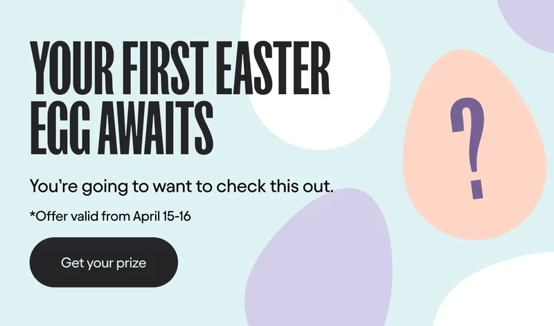 Your first easter egg awaits