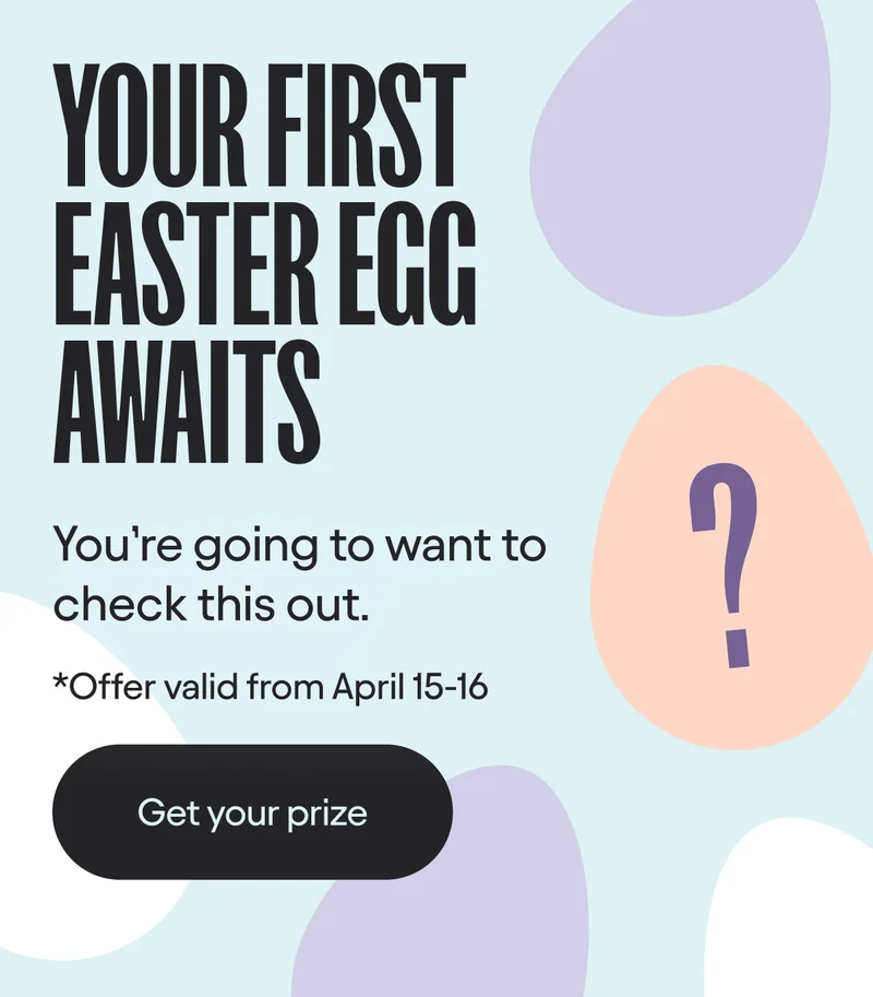 Your first easter egg awaits