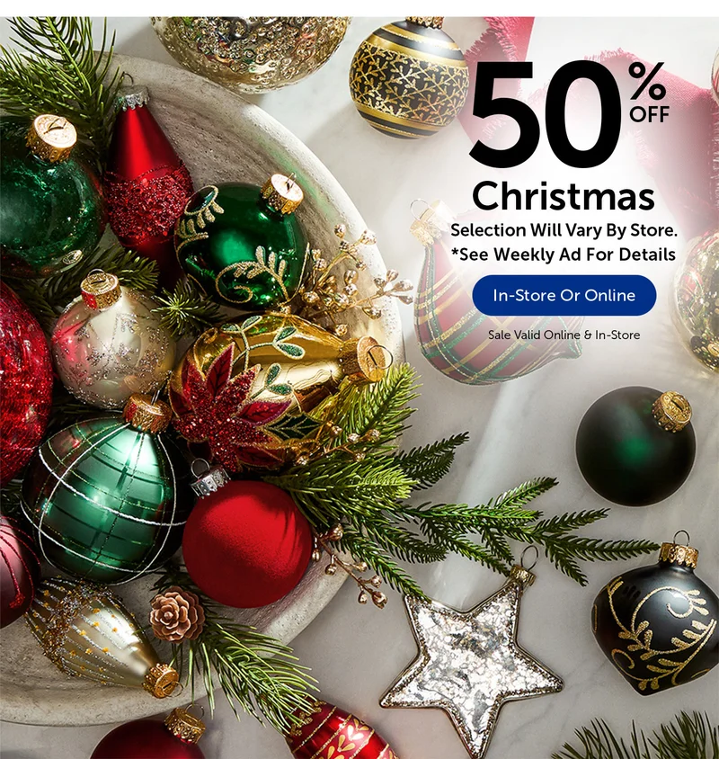 50% Off Christmas