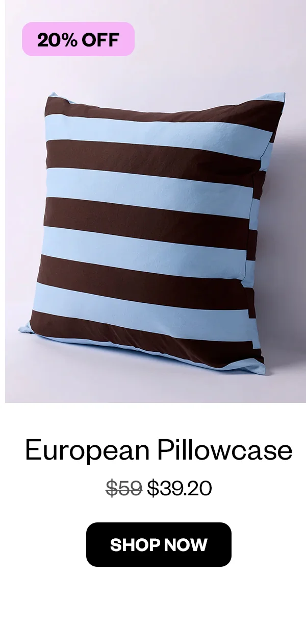 European Pillowcase $39.20