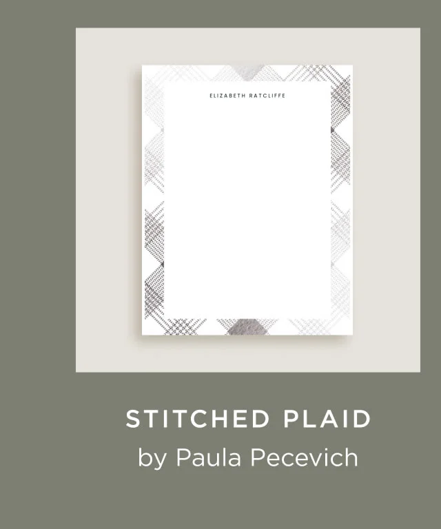 Stitched Plaid