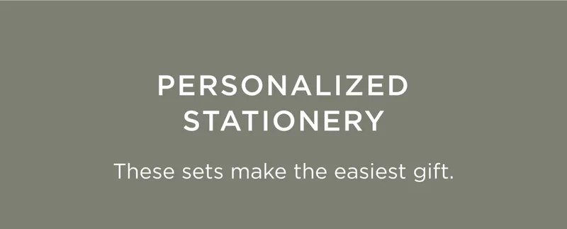 Personalized Stationery