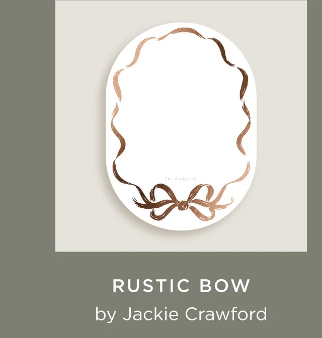 Rustic Bow