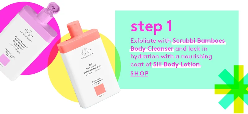 Exfolation Step 1