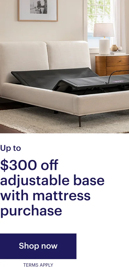 $300 off adjustable base with mattress purchase