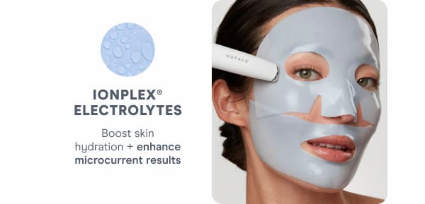 IonPlex® Electrolytes – Boost skin hydration + enhance microcurrent results