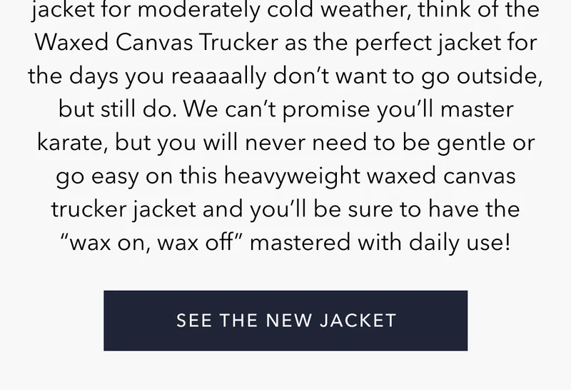See The New Jacket