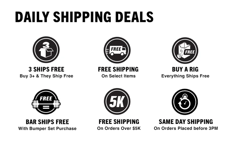 Daily Shipping Deals