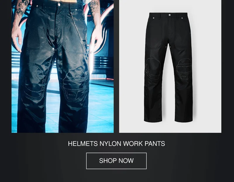 HELMETS NYLON WORK PANTS | SHOP NOW