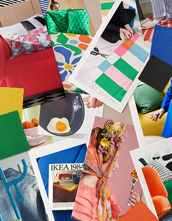 Sunny Scandinavian mood board