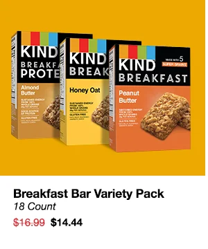 SHOP KIND BREAKFAST BAR VARIETY PACK