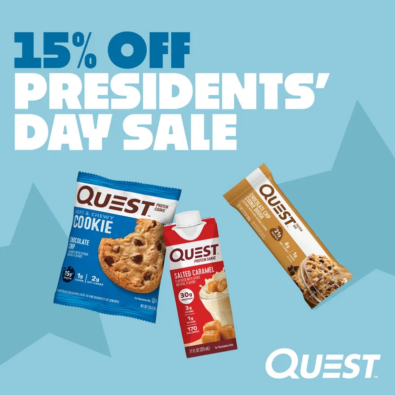 Quest Presidents’ Day Sale