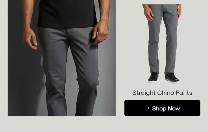 Straight Chino Pants