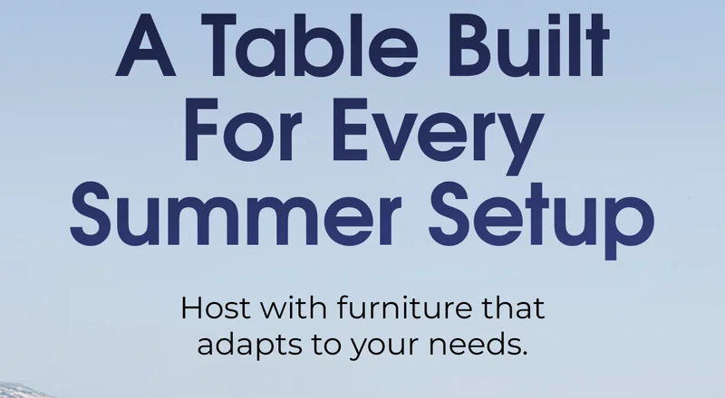 A Table Built For Every Summer Setup