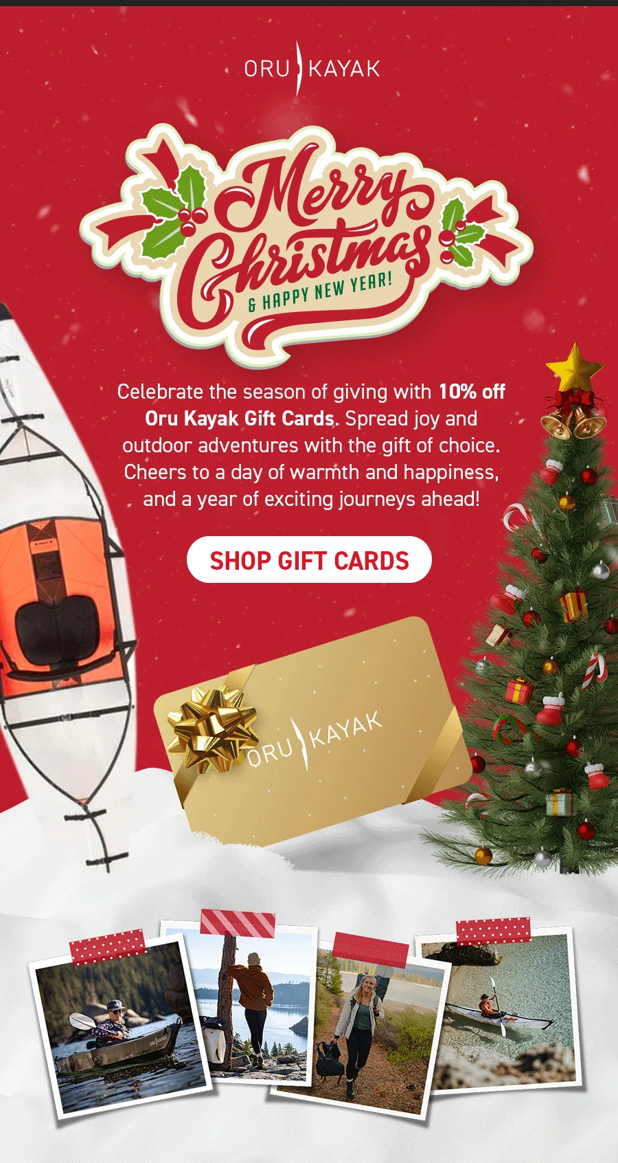 Gift endless adventures! Save 10% on gift card purchases!