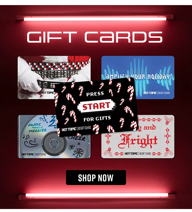 Hot Topic Gift Cards. Shop Now