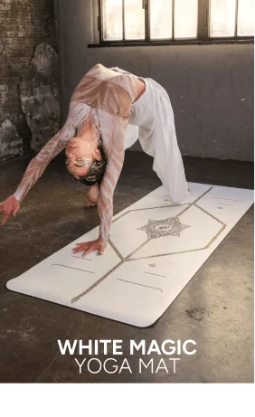 White Magic Yoga Mat