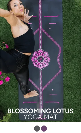 Blossoming Lotus Yoga Mat