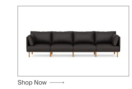 Field Leather 4-Piece Sofa