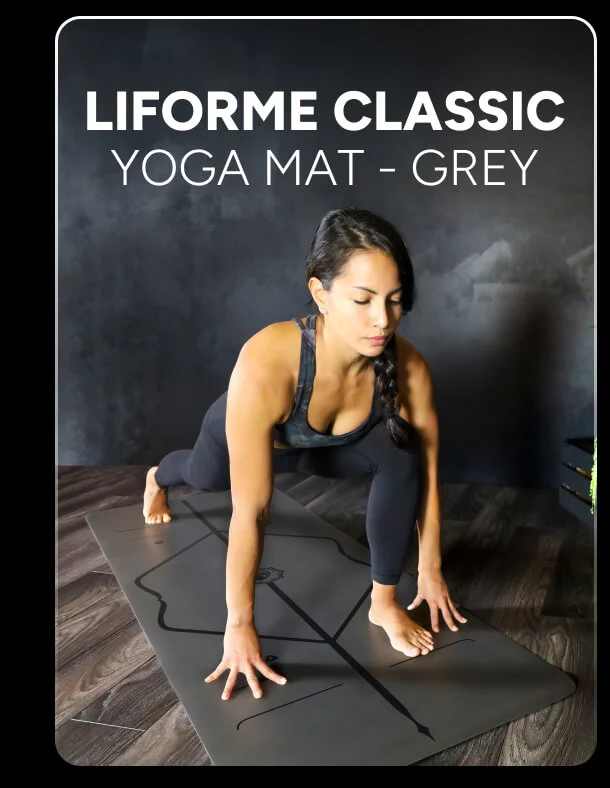 Liforme Classic Yoga Mat – Grey