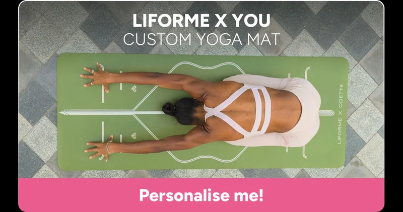 Liforme X You Custom Yoga Mat