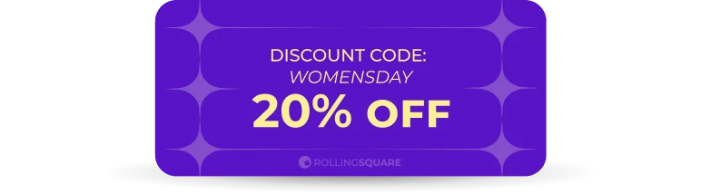 Use code: WOMENSDAY