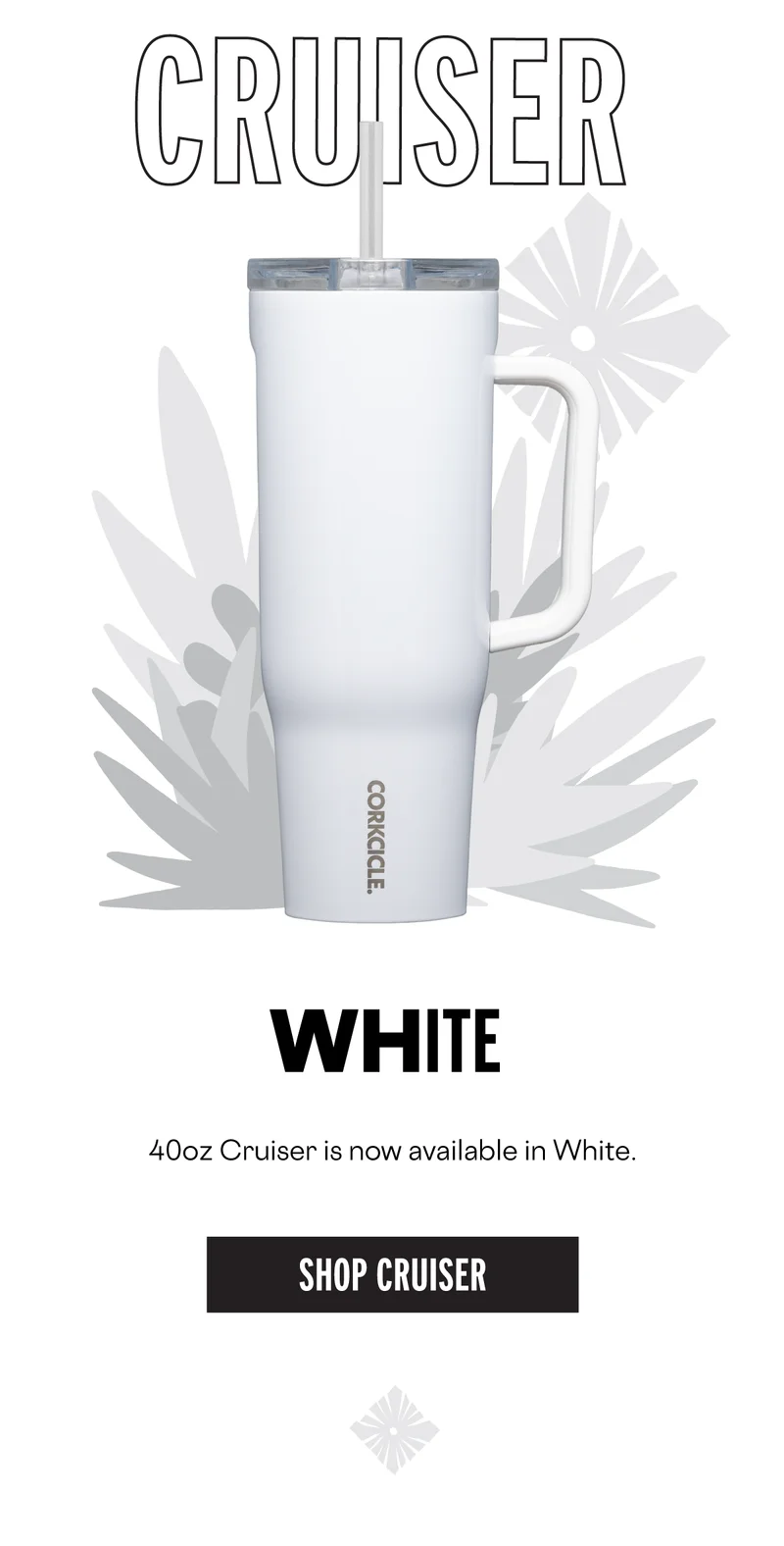 Shop The New 40oz Cruiser In Gloss White