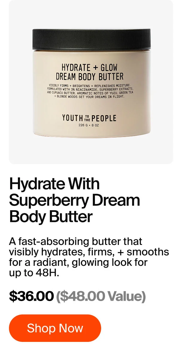 Hydrate With Superberry Dream Body Butter