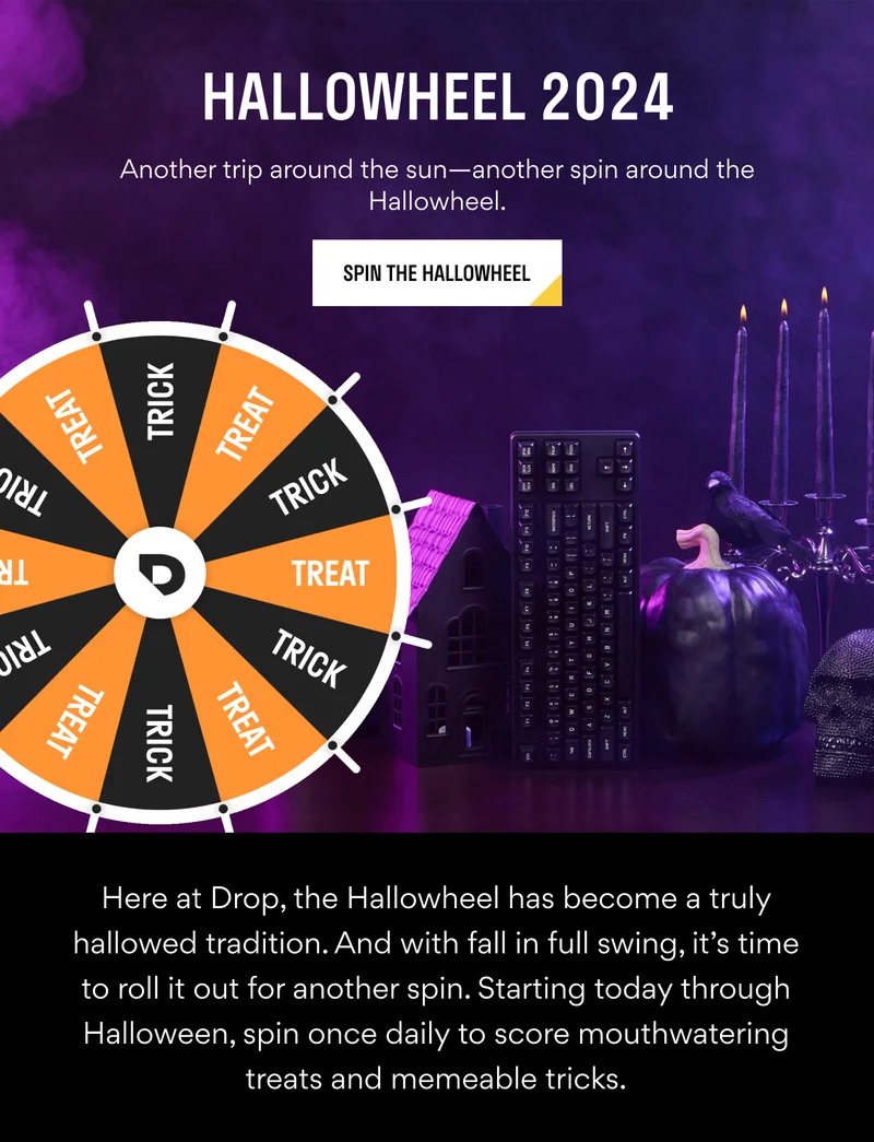 Spin the Hallowheel Spin the Hallowheel