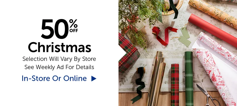 50% Off Christmas - Select Categories