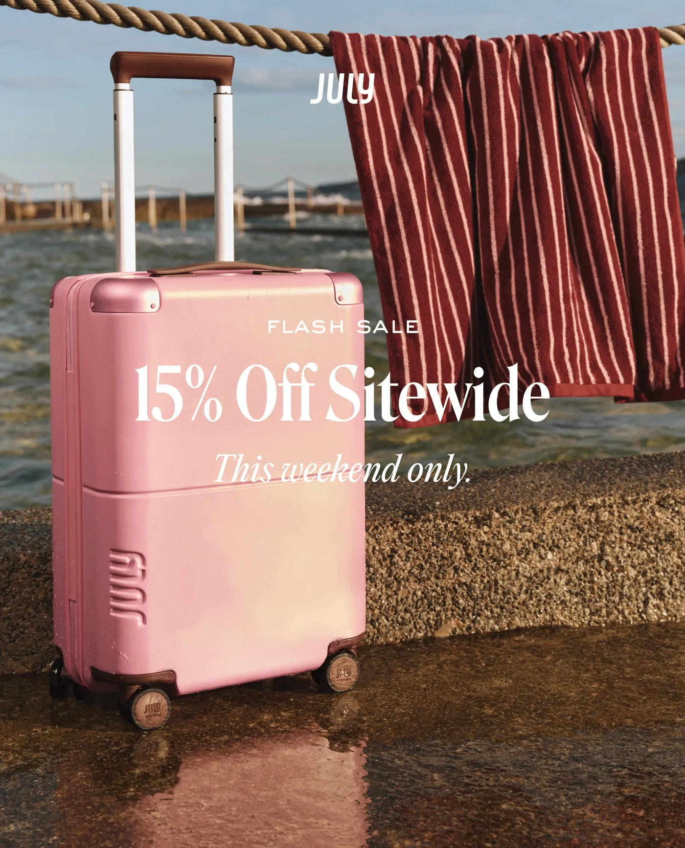 15% off sitewide.