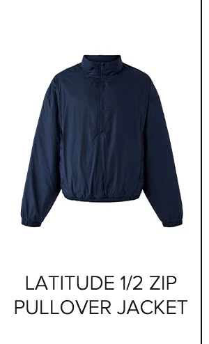 LATITUDE 1/2 ZIP PULLOVER JACKET