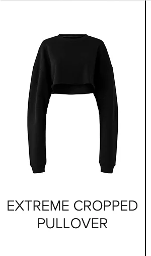 EXTREME CROPPED PULLOVER