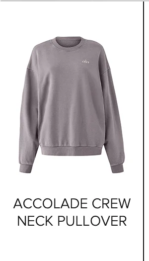ACCOLADE CREW NECK PULLOVER