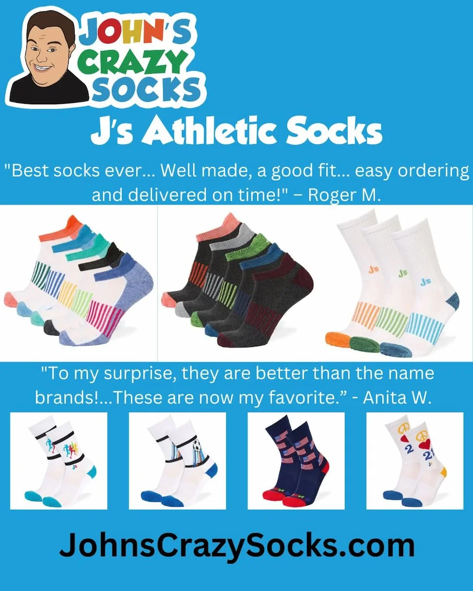 J's Athletic Socks
